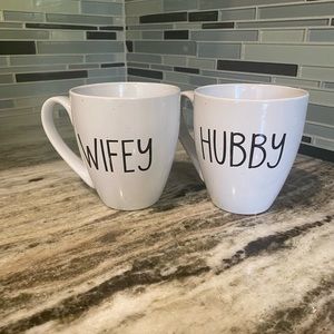 Wifey & Hubby coffee mug